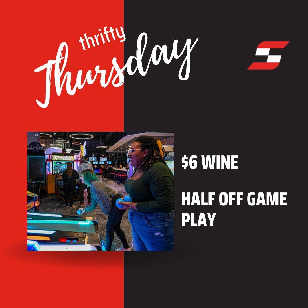 thrifty Thursday deals at Speeders